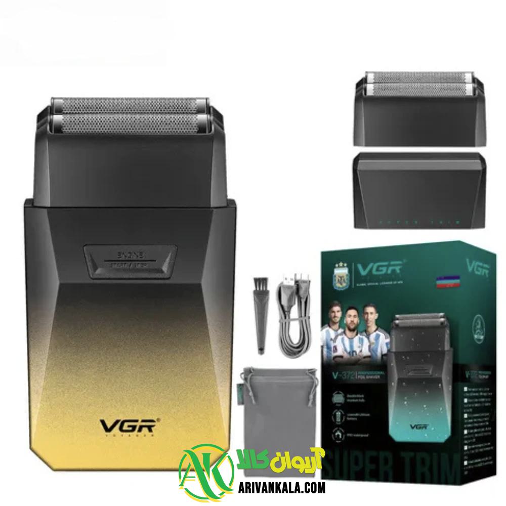 ماشین اصلاح موی صورت وی جی آر مدل V-372 — تصویر ۲