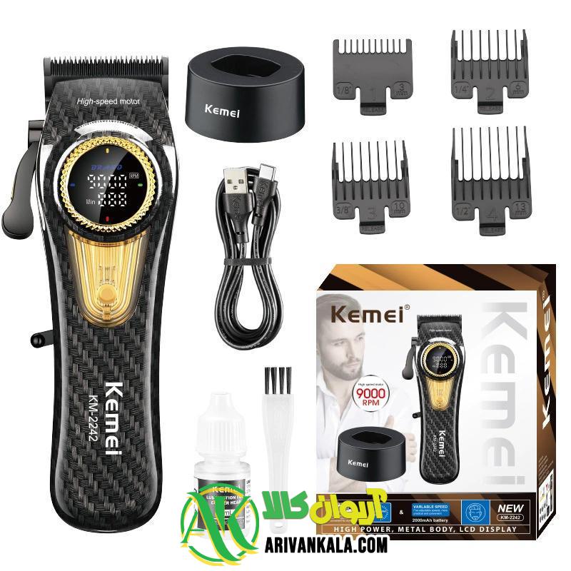 ماشین اصلاح کیمی مدل kemei km-2242 — تصویر ۳