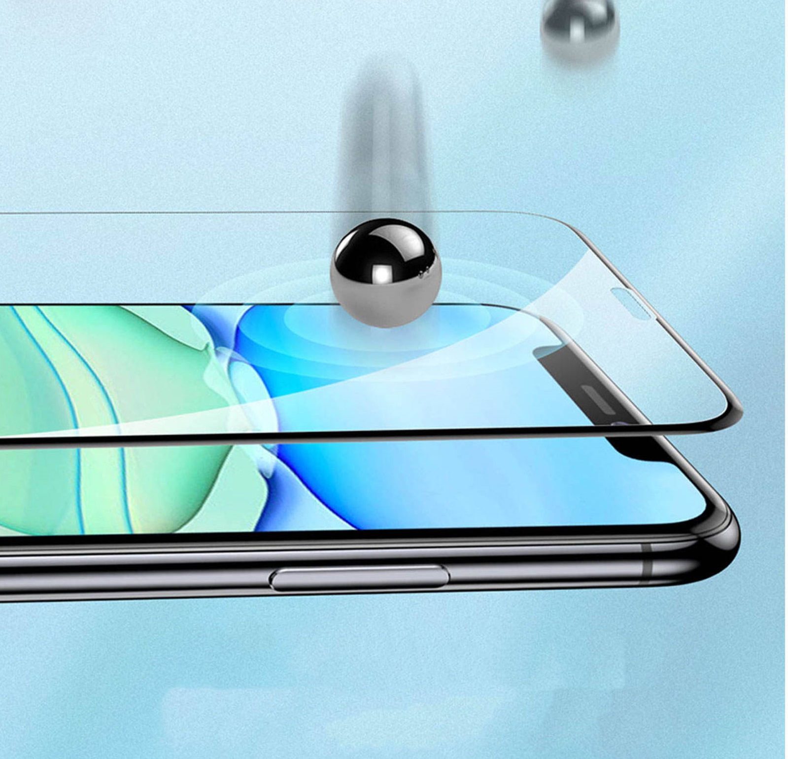محافظ صفحه نانو سرامیک تمام صفحه آیفون Apple iPhone 12 Pro Max Glass — تصویر ۳
