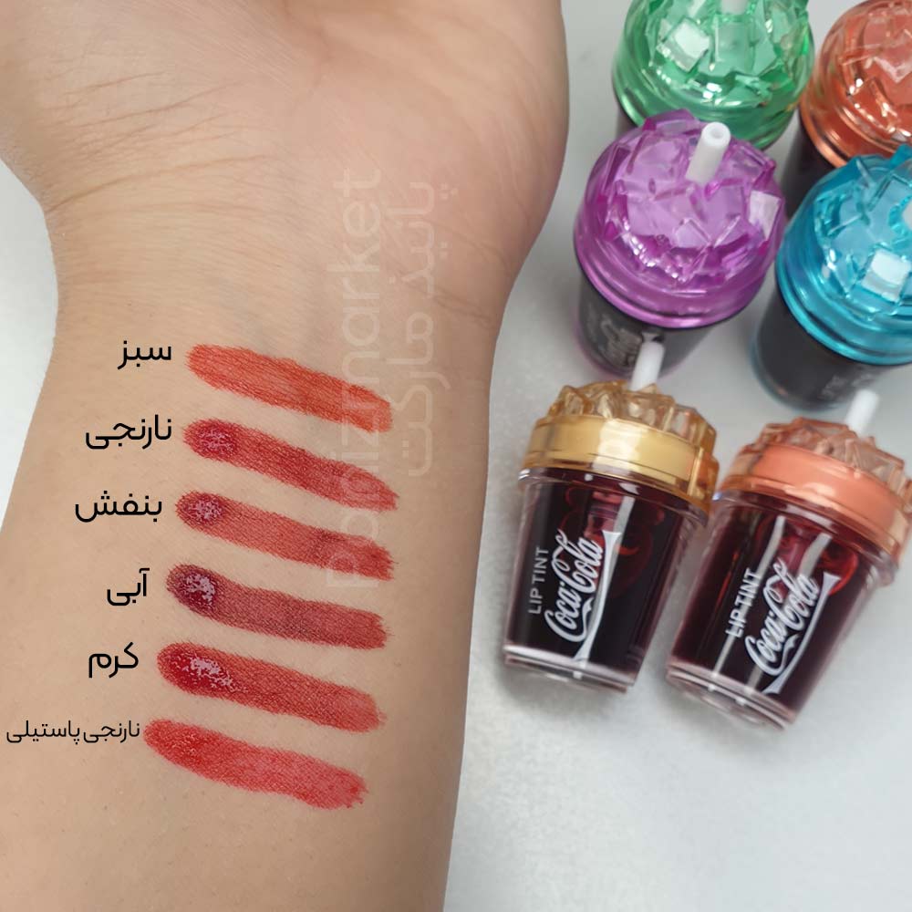 تینت لب مینی طرح کوکاکولا — تصویر ۳