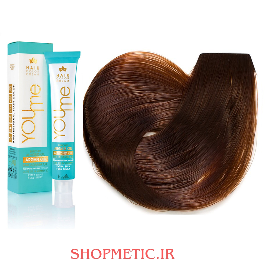 رنگ مو یومی سری طلایی شماره 7.3 بلوند طلایی متوسط 100ML