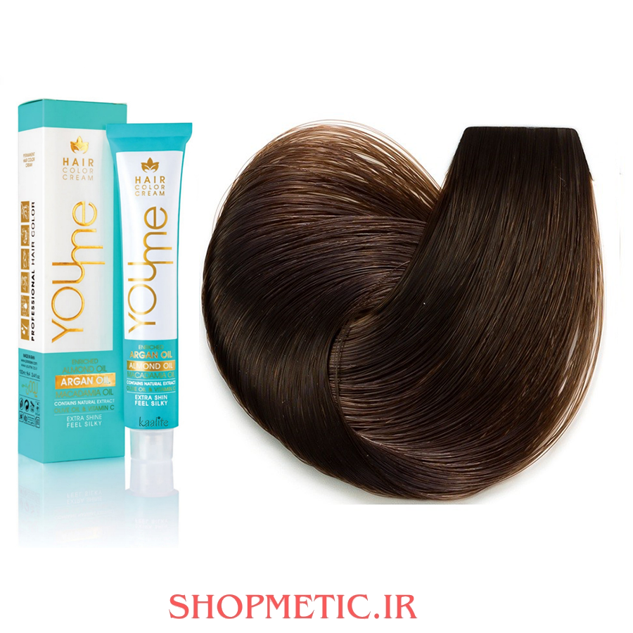 رنگ مو یومی سری بژ شماره 6.32 رنگ بلوند بژ تیره حجم 100ML