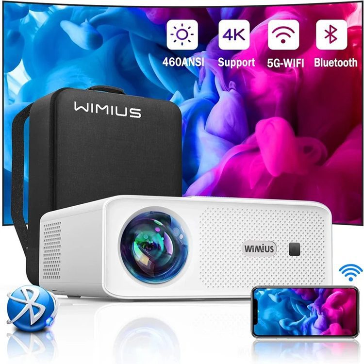 ویدئو پروژکتور WIMIUS مدل W7 — تصویر ۲