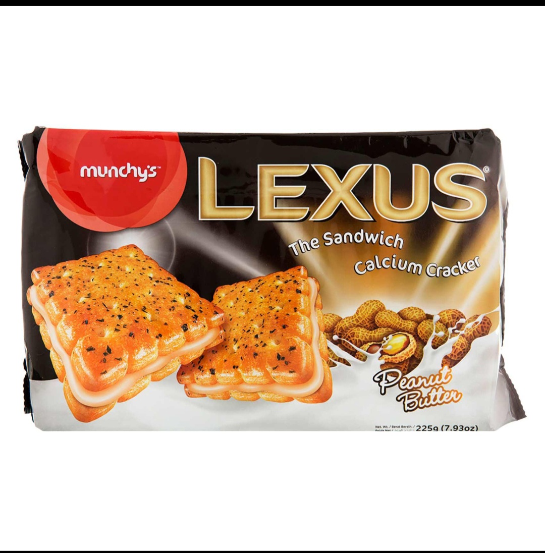 بیسکویت لکسوس بادام زمینی 225 گرم خرید Lexus Peanut Butter