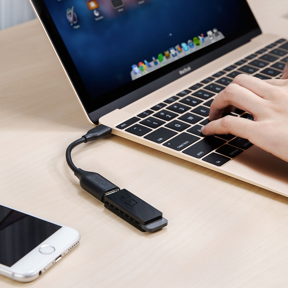 کابل تبدیل USB 3.1 به USB-C انکر مدل A8165 PowerLine به طول ۰/۰۸ متر — تصویر ۴