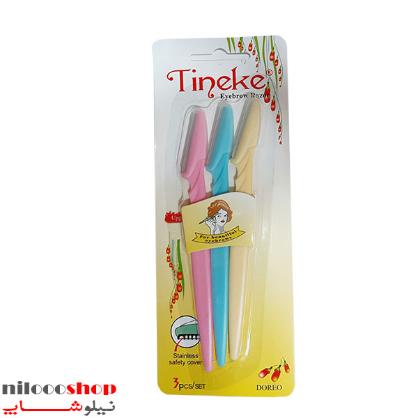 تیغ اصلاح ابرو تینکل مجموعه 3 عددی