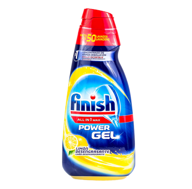 ژل ماشین ظرفشویی فینیش Finish با رایحه لیمو 1 لیتر