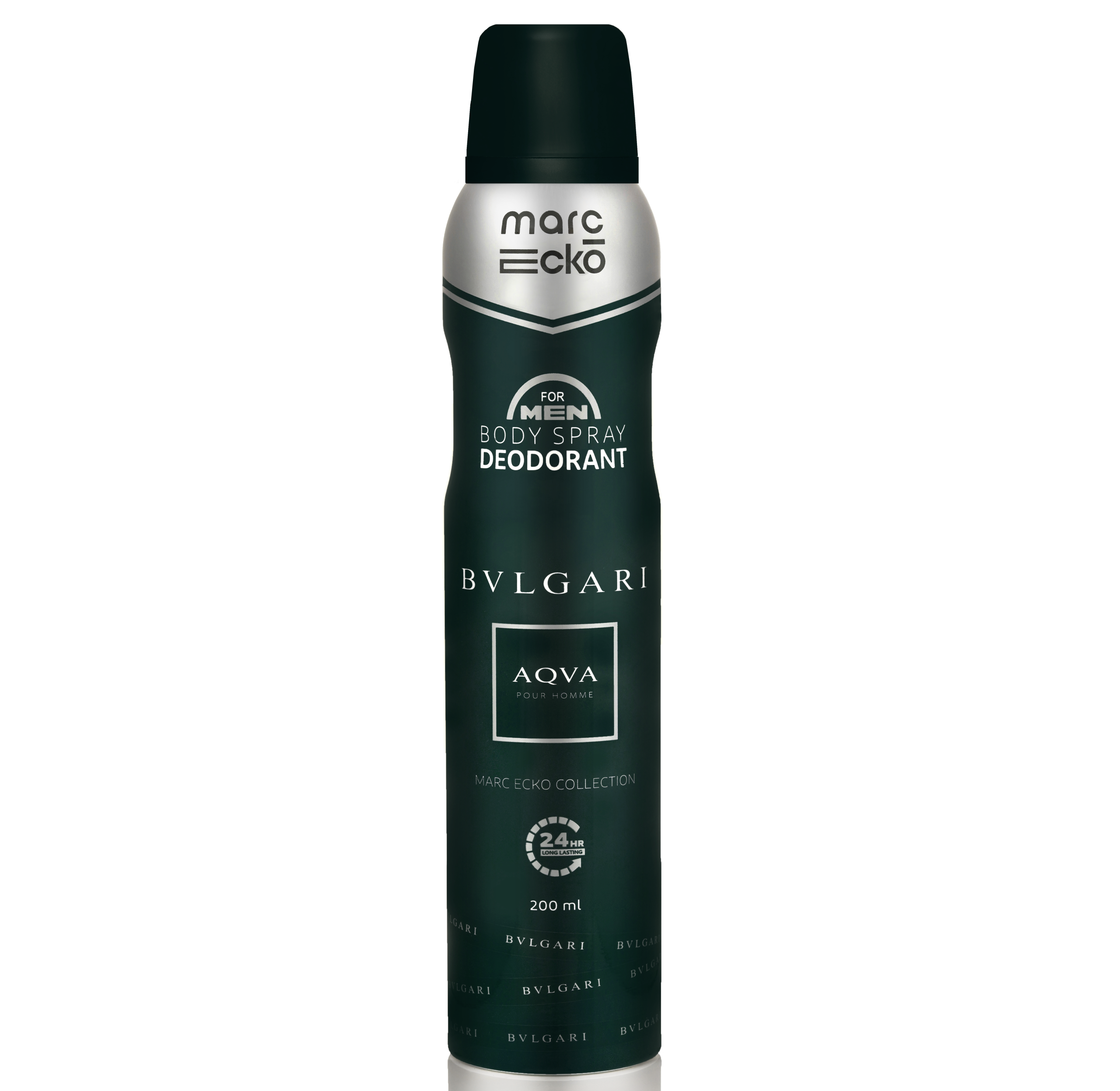 اسپری بدن مردانه مارک اکو مدل آکوا بلغاری AQVA BVLGARI حجم 200 میل marc ecko