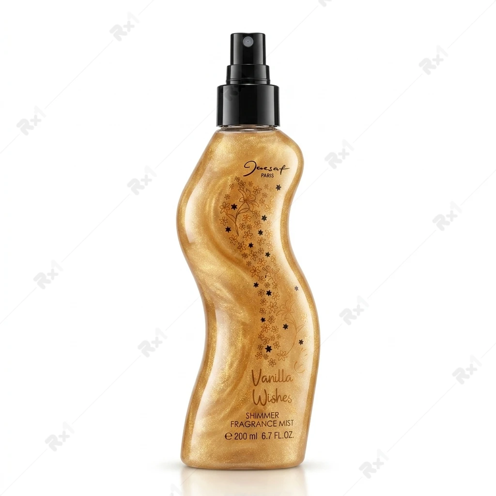 اسپری بدن شایندار ژکساف مدل Vanilla Wishes حجم ۲۰۰ میلیلیتر