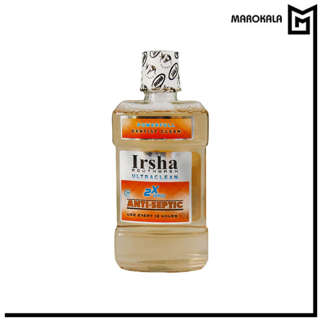 دهان شویه ایرشا مدل anti_septic حجم 250 میلی لیتر(قیمت عمده با افزایش تعداد خرید کالا) - ماروکالا، فروش عمده محصولات آرایشی و بهداشتی — تصویر ۲