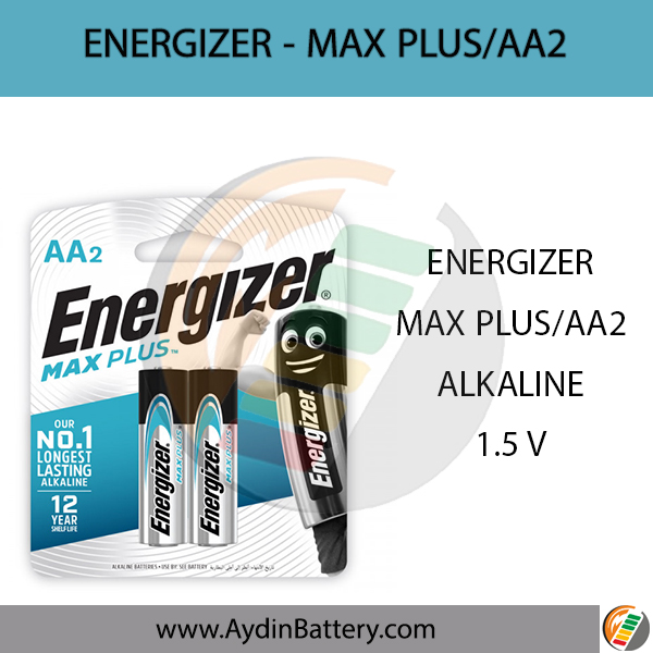 باتری قلمی آلکالاین انرجایزر ENERGIZER-AA2 MAXPLUS — تصویر ۲