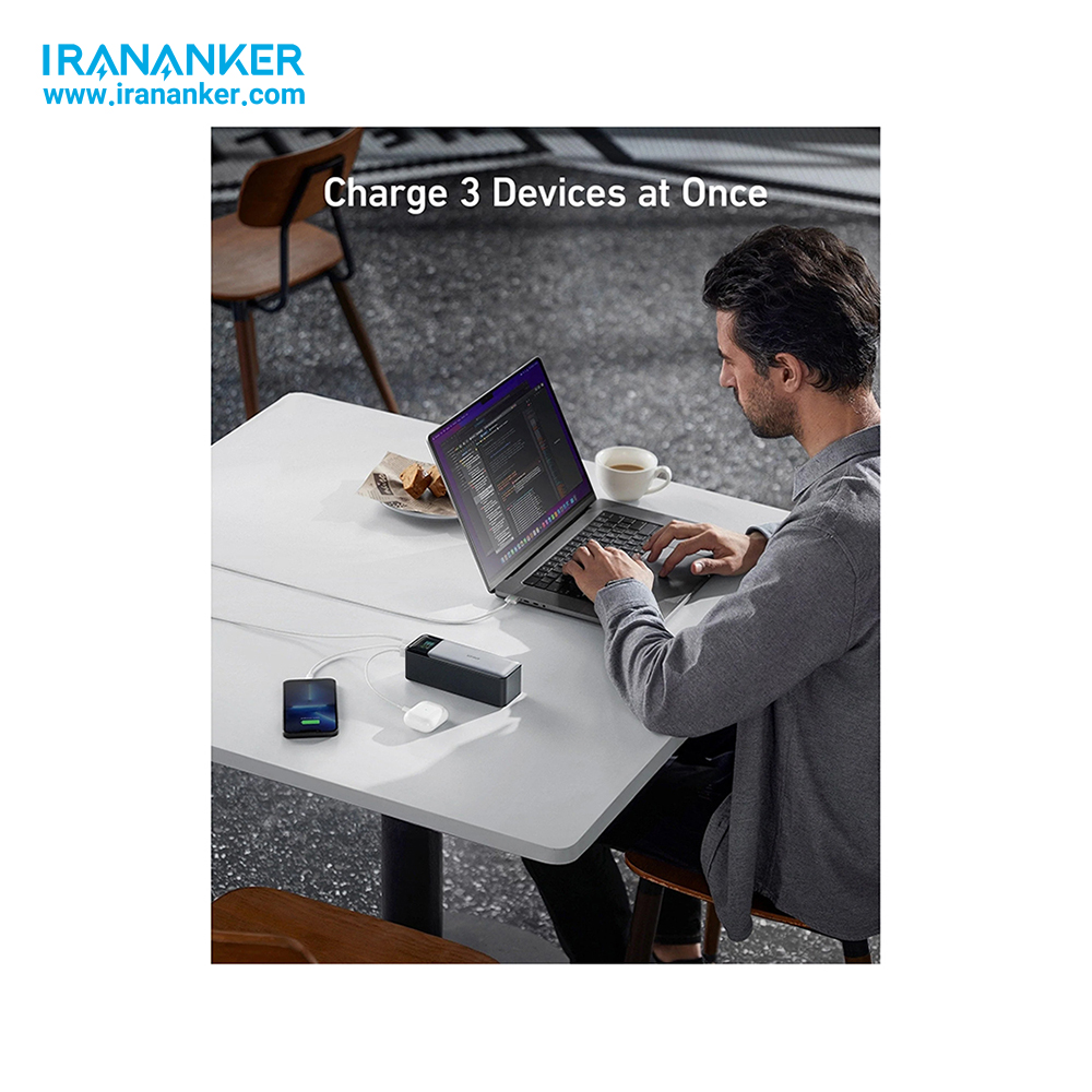 شارژر همراه انکر 140 واتی انکر با ظرفیت 24000 میلی آمپر Anker 737 Power Bank (PowerCore 24K) – مدل A1289 — تصویر ۶