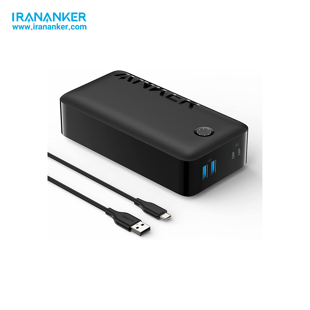 پاوربانک 40000 میلی آمپر نسل سوم انکر Anker 347 Powerbank – مدل A1377