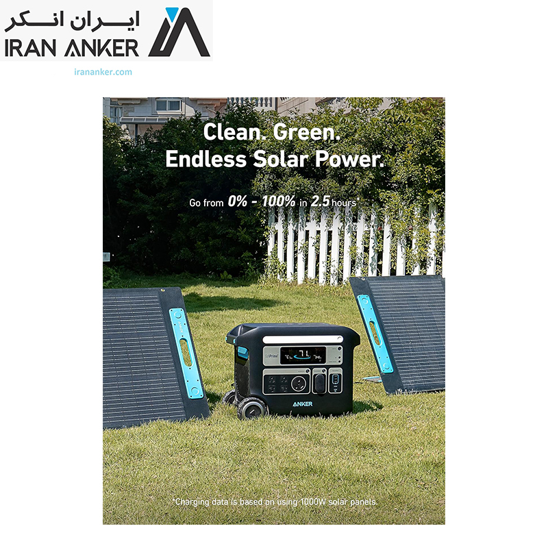 نیروگاه همراه انکر Anker 767 Portable Power Station F2000 PowerHouse 2048Wah مدل A1780 — تصویر ۷