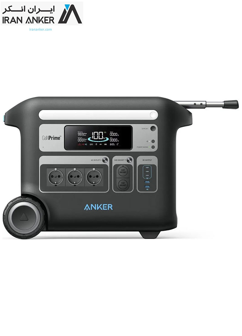 نیروگاه همراه انکر Anker 767 Portable Power Station F2000 PowerHouse 2048Wah مدل A1780