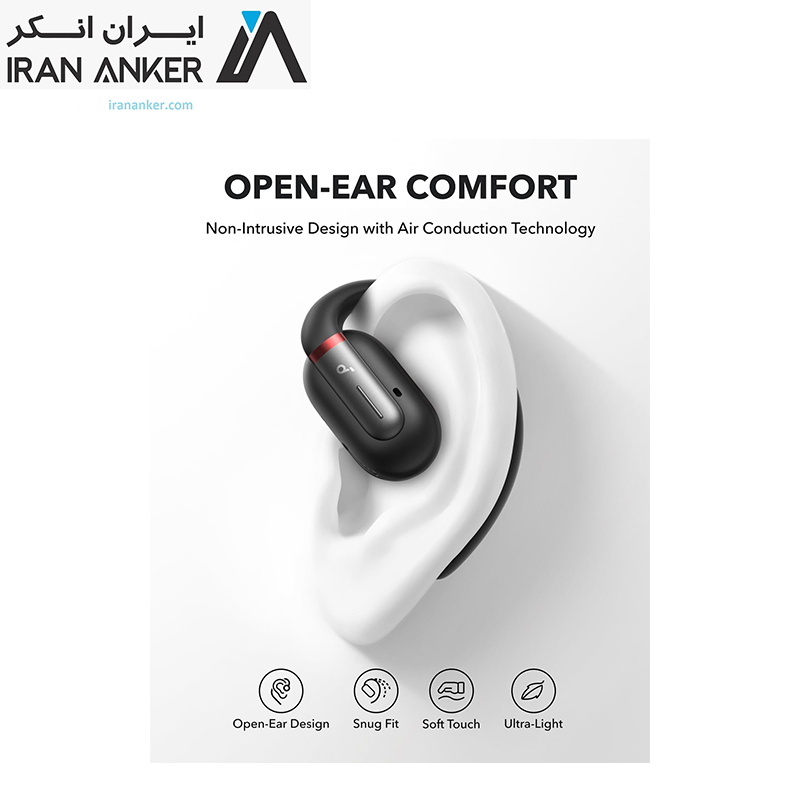 ایربادز بی سیم انکر Anker Soundcore Open-Ear Comfort V30i مدل A3873 — تصویر ۳