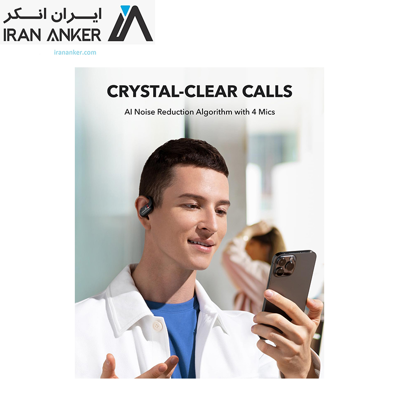 ایربادز بی سیم انکر Anker Soundcore Open-Ear Comfort V30i مدل A3873 — تصویر ۴