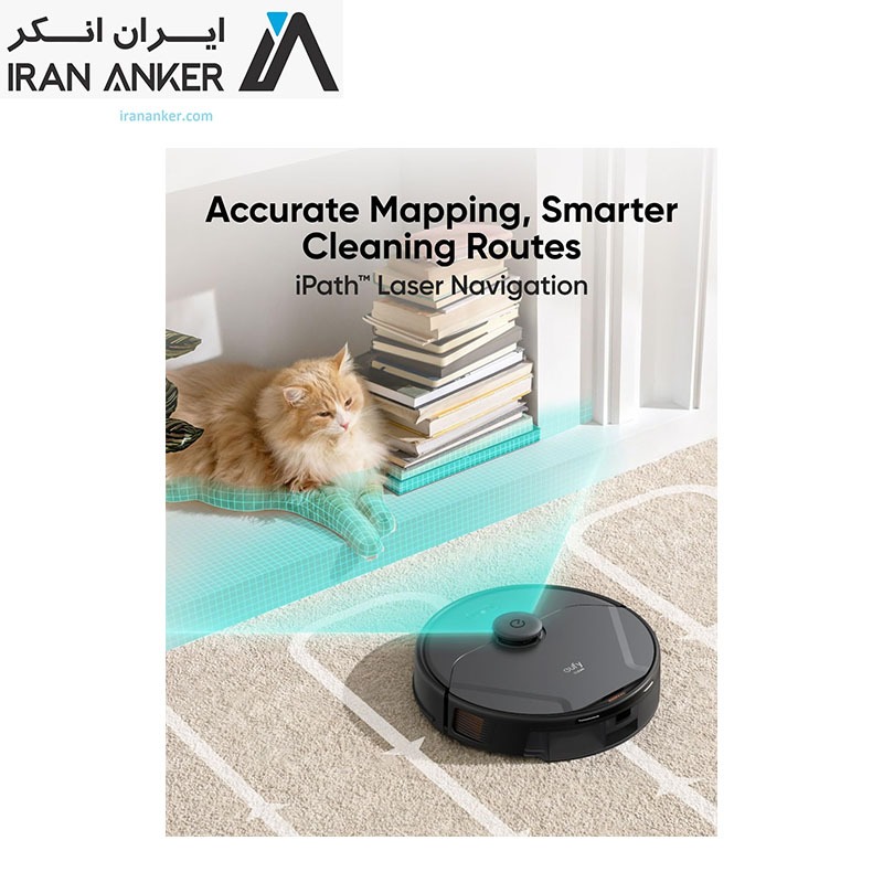 جاروبرقی هوشمند انکر Anker Eufy Clean X8 Pro مدل T2266 — تصویر ۴