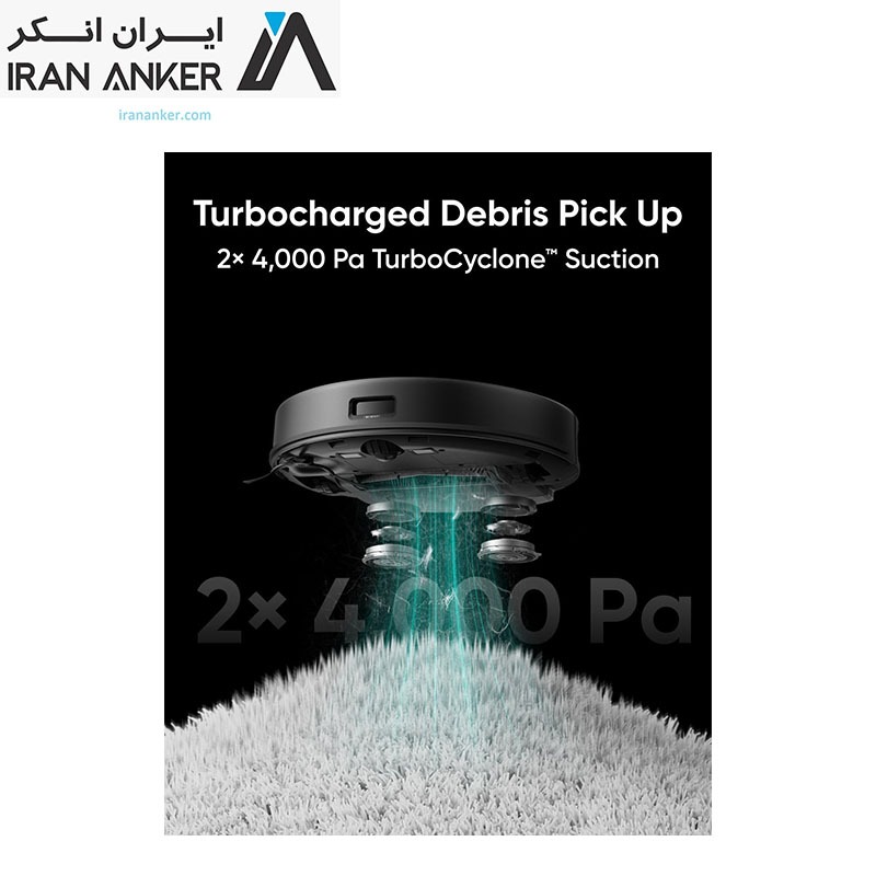جاروبرقی هوشمند انکر Anker Eufy Clean X8 Pro مدل T2266 — تصویر ۶