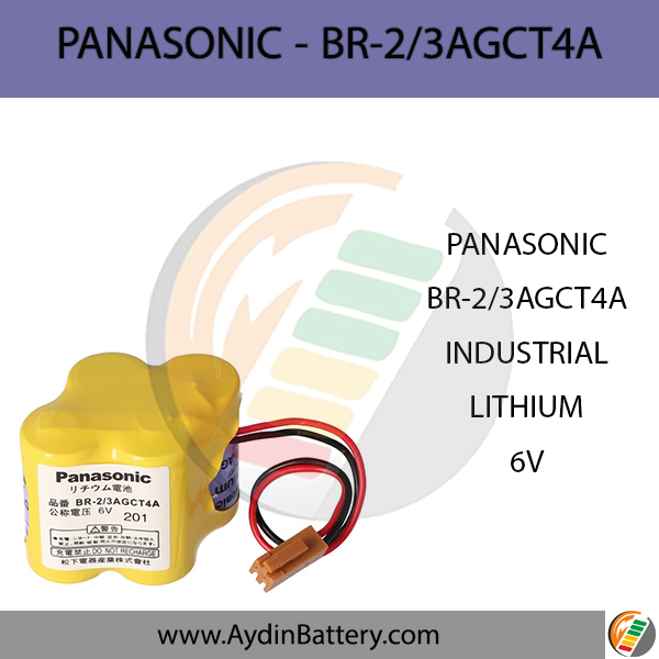 باتری لیتیومی پاناسونیک PANASONIC-BR 2/3AGCT4A — تصویر ۲