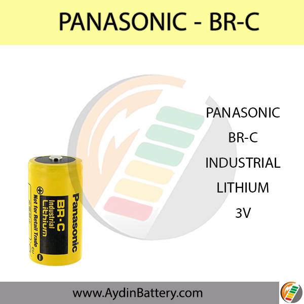 باتری لیتیومی پاناسونیک PANASONIC-BR-C — تصویر ۲