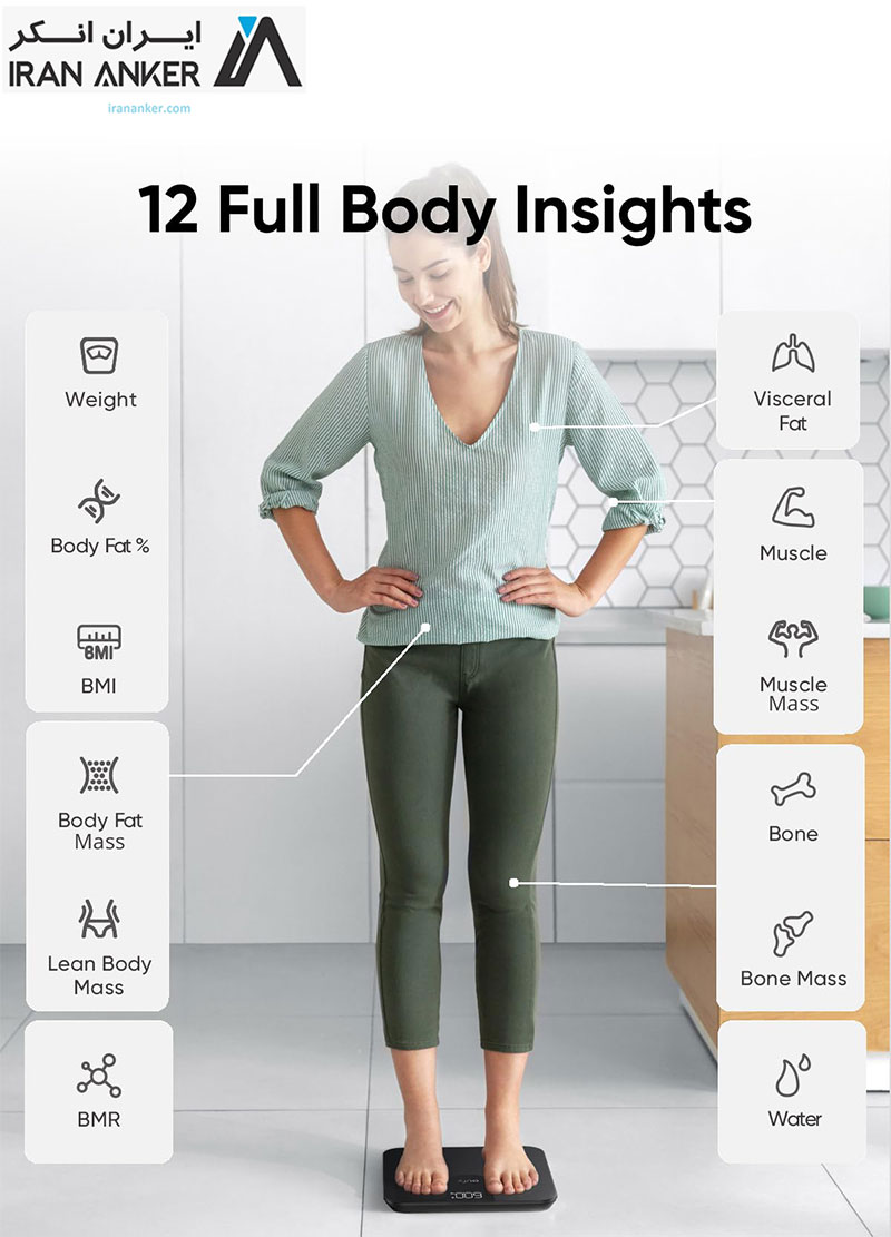 ترازو هوشمند Eufy Smart Scale A1 مدل T9120 — تصویر ۳