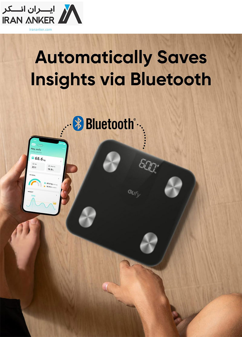 ترازو هوشمند Eufy Smart Scale A1 مدل T9120 — تصویر ۶