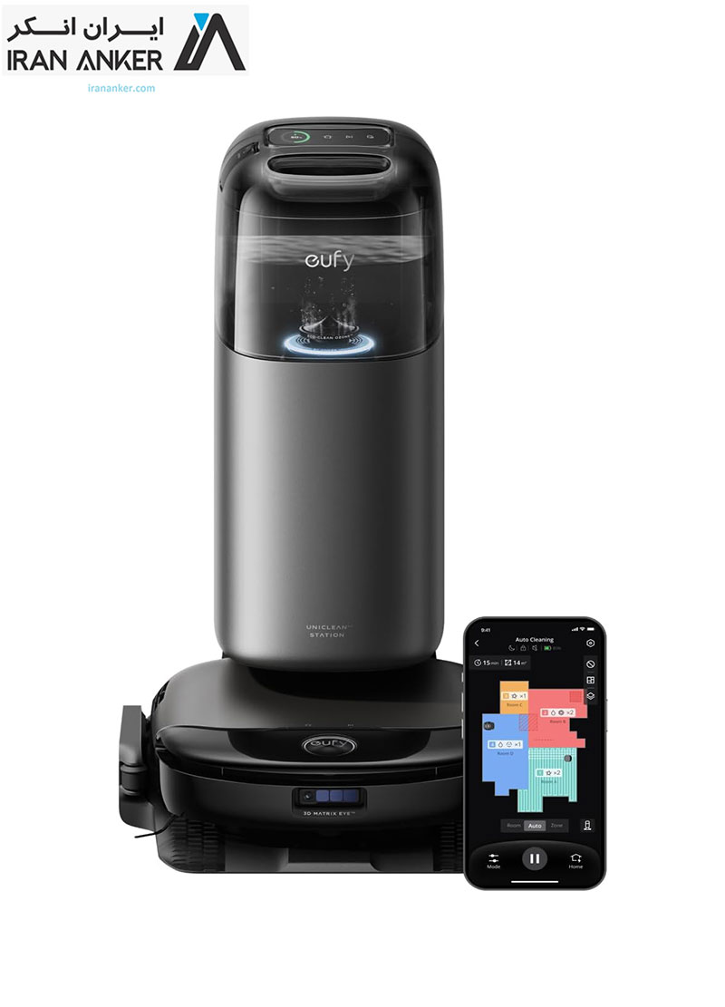 جاروبرقی هوشمند انکر Anker Eufy Robot Vacuum Omni S1 PRO with All-in-One Station مدل T2080