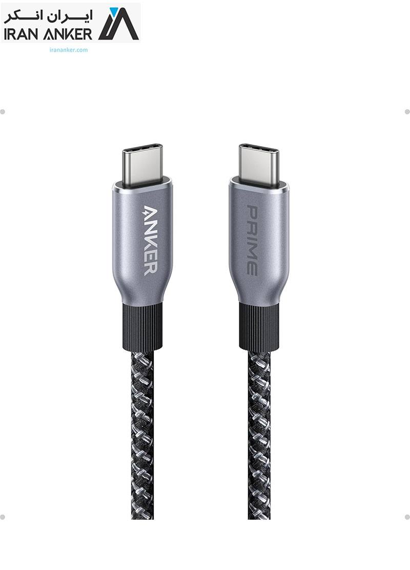کابل انکر Anker Nano USB-C to USB-C Cable 240W طول 90 سانتی متر مدل A88E2