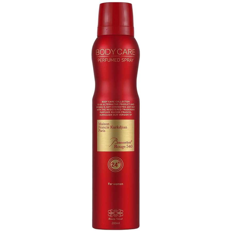 اسپری عطر زنانه باکارات رژ 540