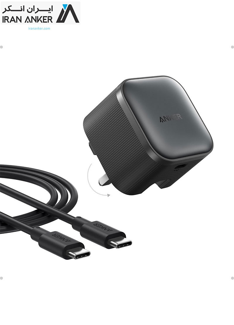 شارژر 45 وات انکر Anker Nano USB-C Charger 45W مدل B2692