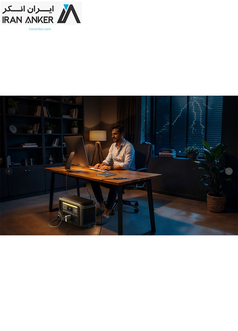 نیروگاه همراه انکر Anker SOLIX F3000 Portable Power Station مدل A1782 — تصویر ۶