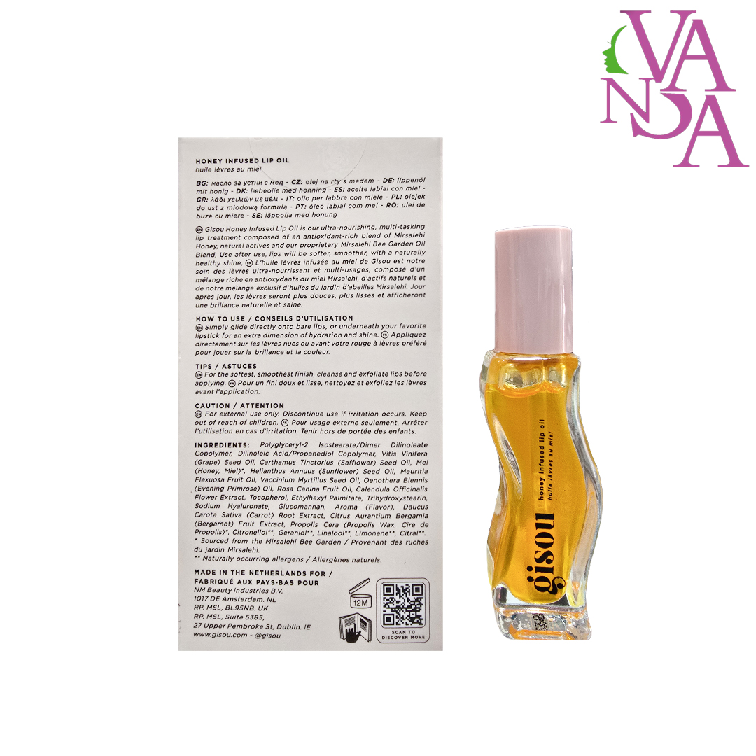 روغن لب گیسو رنگ Golden Gold با طعم عسل | اورجینال اروپایی — تصویر ۲