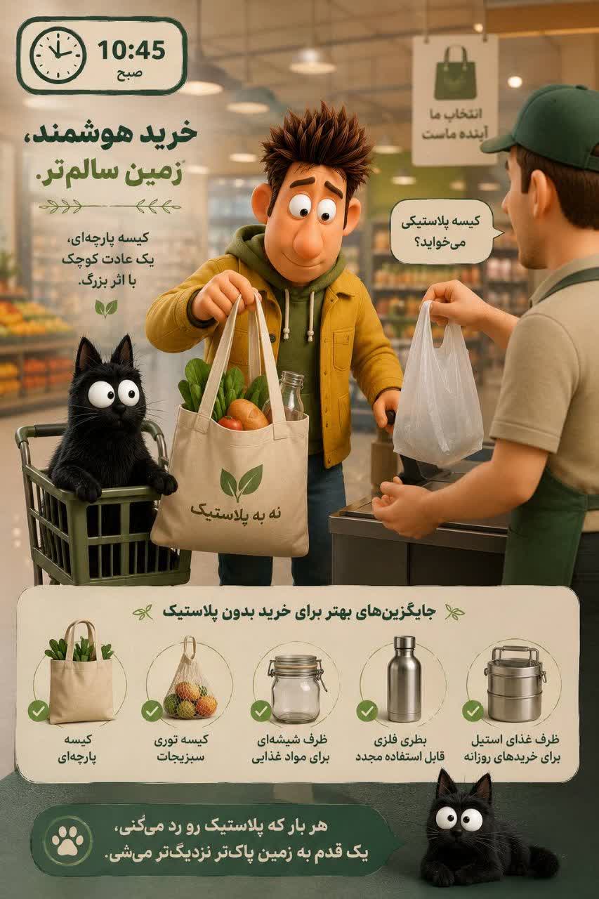 ساک خرید پارچه ای طرح چهل تکه — تصویر ۵