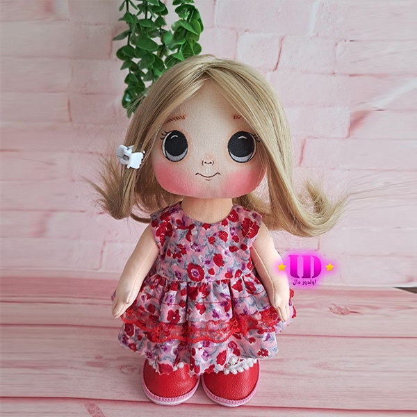عروسک پارچه ای دختر — تصویر ۲