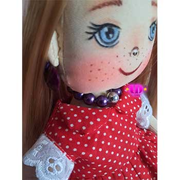 عروسک پارچه ای آیدا — تصویر ۵
