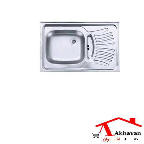 سینک ظرفشویی روکار کد 124 اخوان
