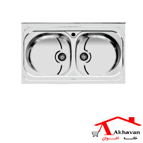 سینک ظرفشویی روکار کد 116 اخوان
