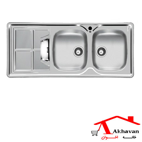 سینک ظرفشویی توکار کد 161SP اخوان