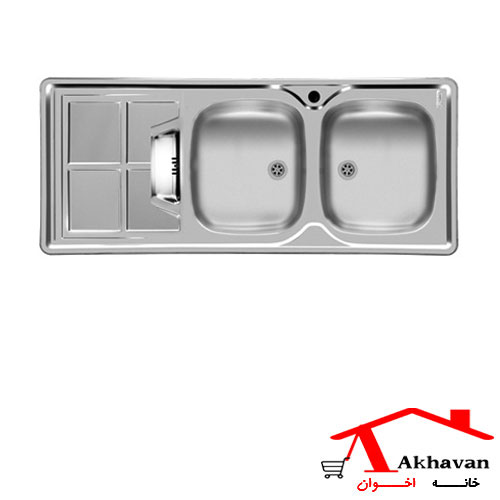 سینک ظرفشویی توکار کد 161 اخوان
