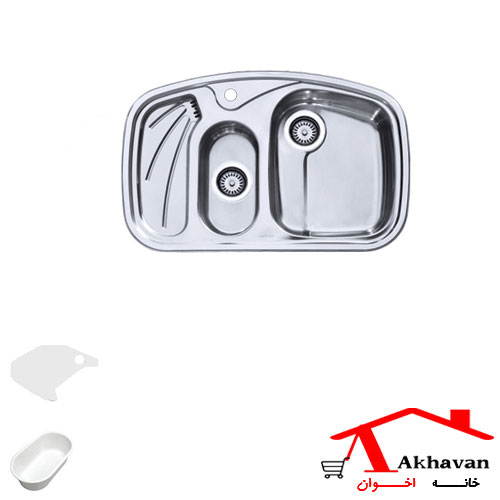 سینک ظرفشویی توکار کد 139 اخوان
