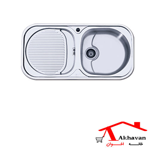سینک ظرفشویی توکار کد 113 اخوان