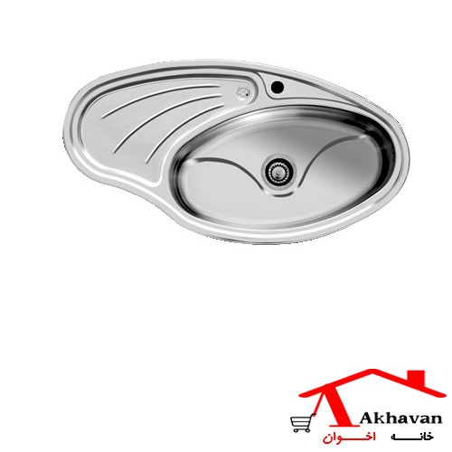 سینک ظرفشویی توکار کد 108 اخوان