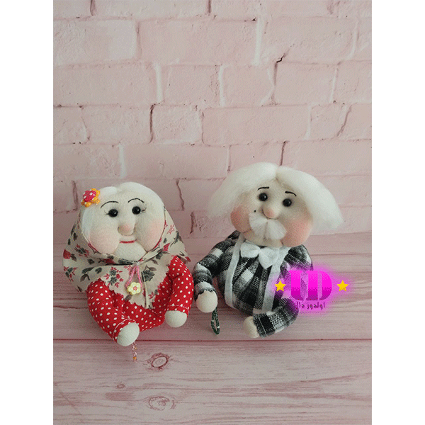 عروسک ننه جون و آقا جون بقچه ای — تصویر ۶
