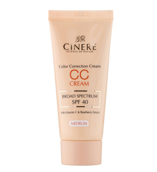کرم پودر روشن کننده سینره سی سی کرم spf 40 (40 میل)