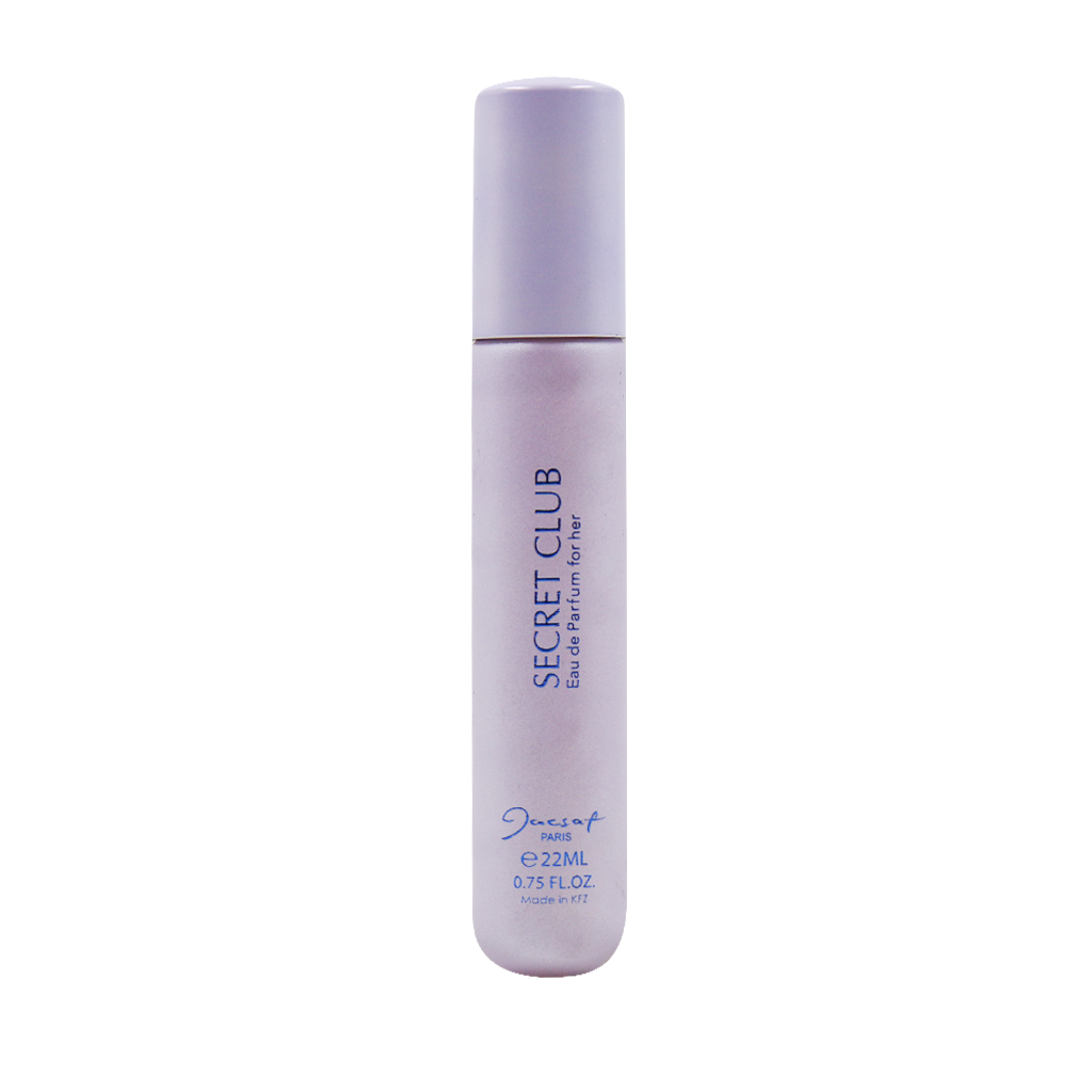 عطر جیبی دخترانه ژک ساف 22 میل مدل SECRET CLUB