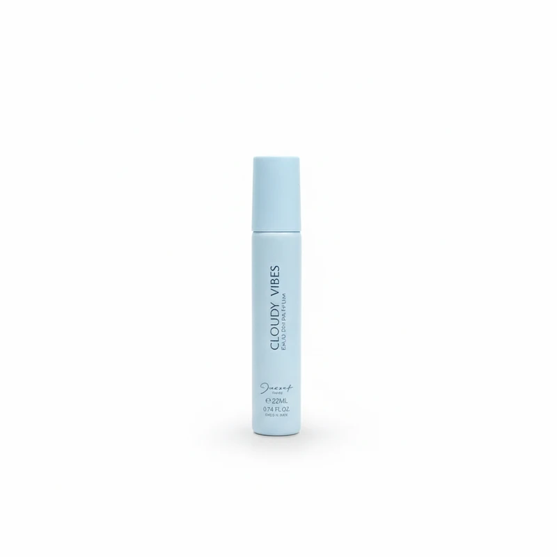عطر جیبی دخترانه ژک ساف 22 میل مدل CLOUDY VIBES