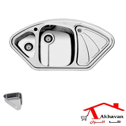 سینک ظرفشویی توکار کد 47 اخوان