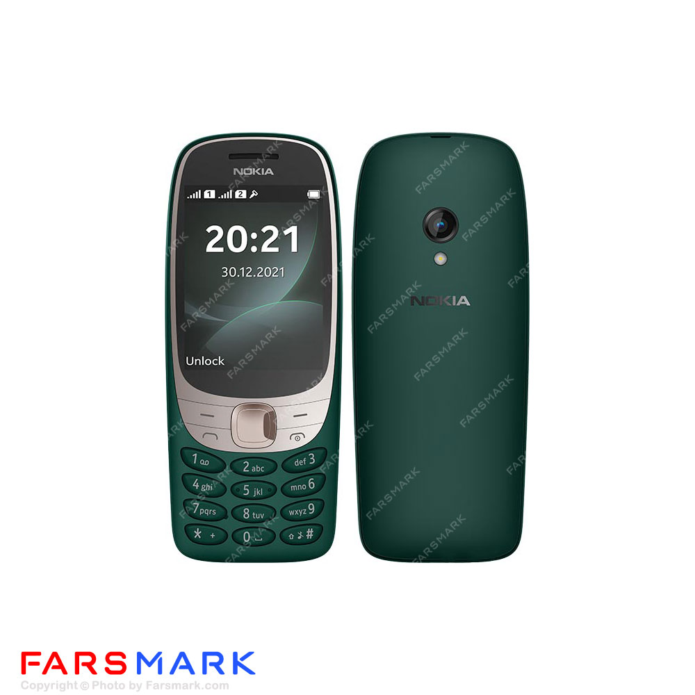 قاب و شاسی کامل گوشی نوکیا Nokia 6310 2021 مشکی | درجه یک