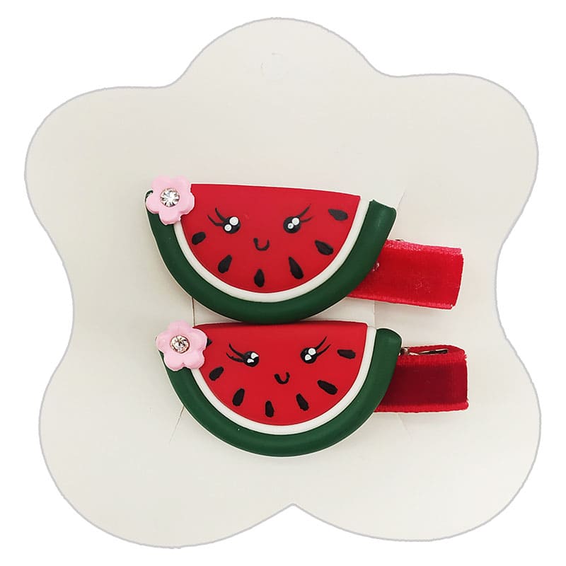 گیره سر هنداونه خندان یلدایی Perance hairbows